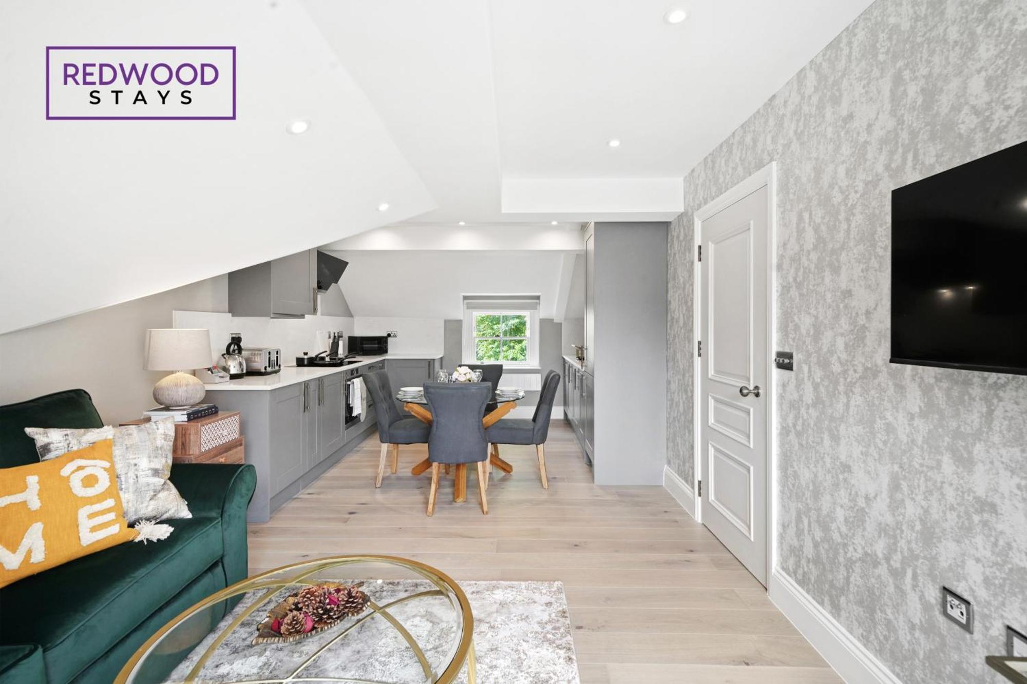 Top Quality 2 Bed 1 Bath Apartments For Contractors By Redwood Stays Reading Zewnętrze zdjęcie