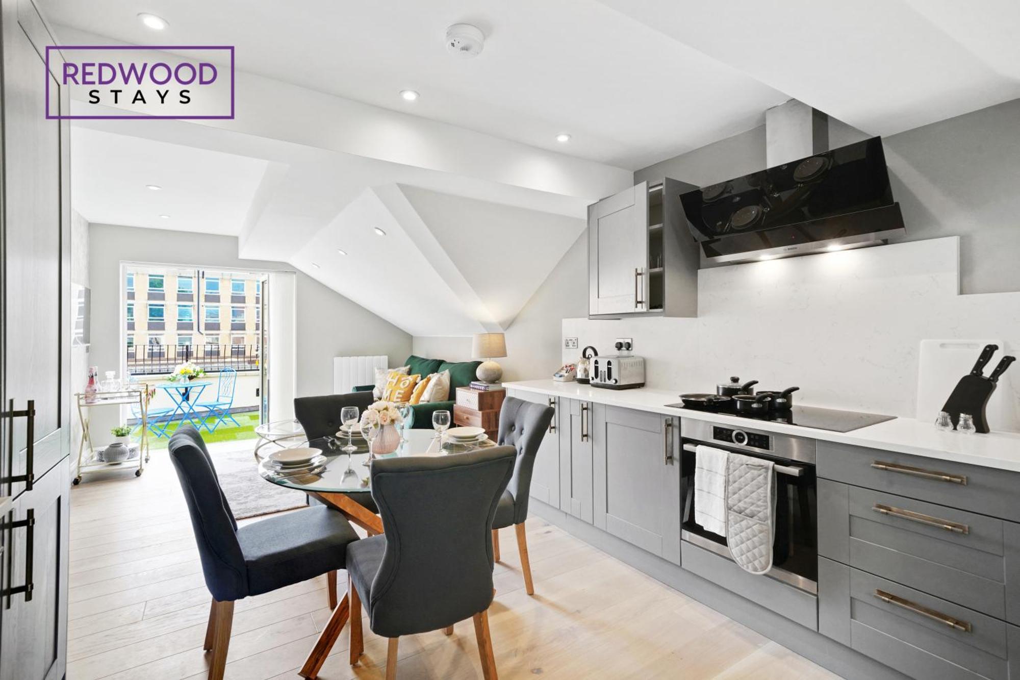 Top Quality 2 Bed 1 Bath Apartments For Contractors By Redwood Stays Reading Zewnętrze zdjęcie