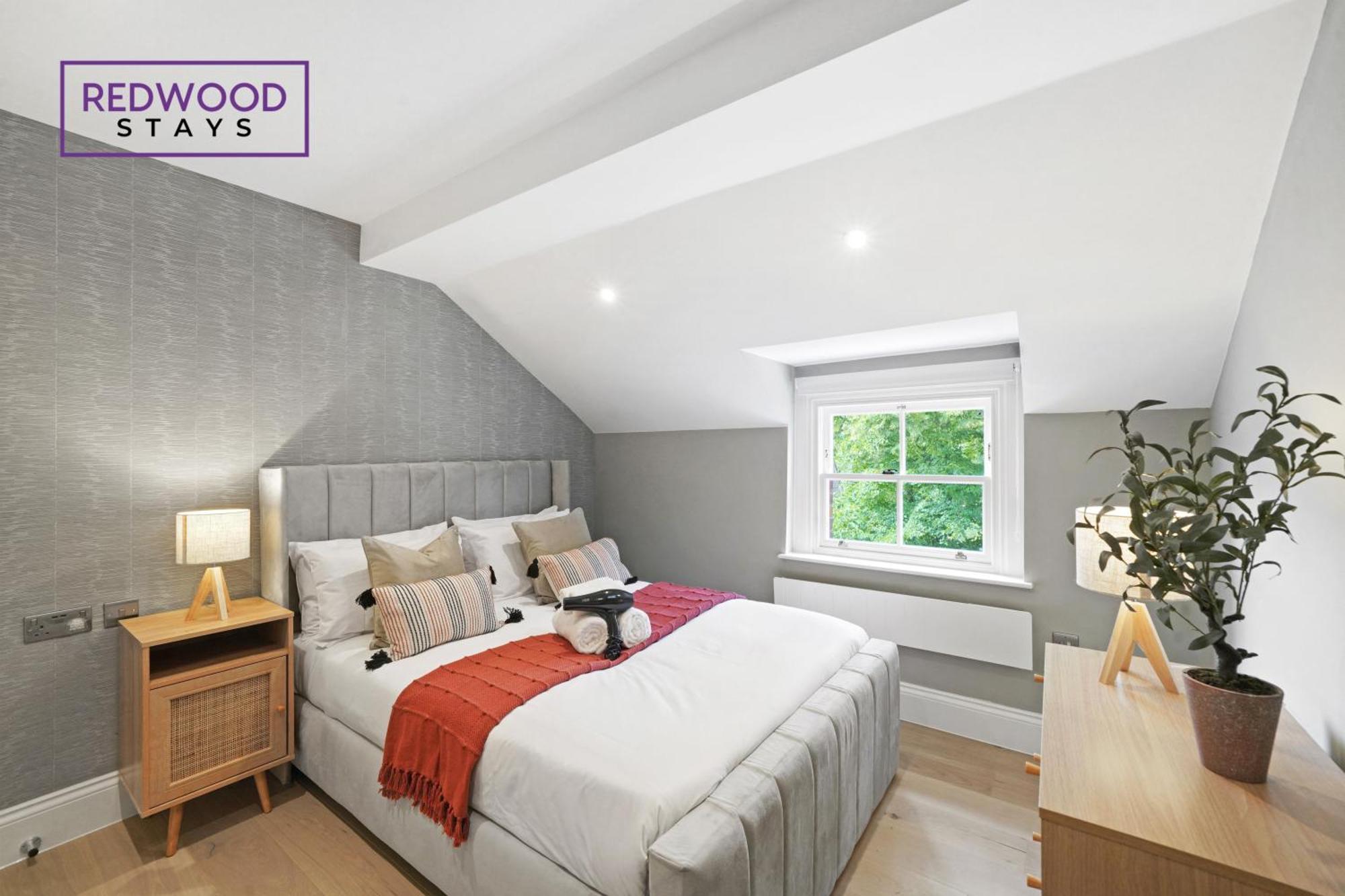 Top Quality 2 Bed 1 Bath Apartments For Contractors By Redwood Stays Reading Zewnętrze zdjęcie