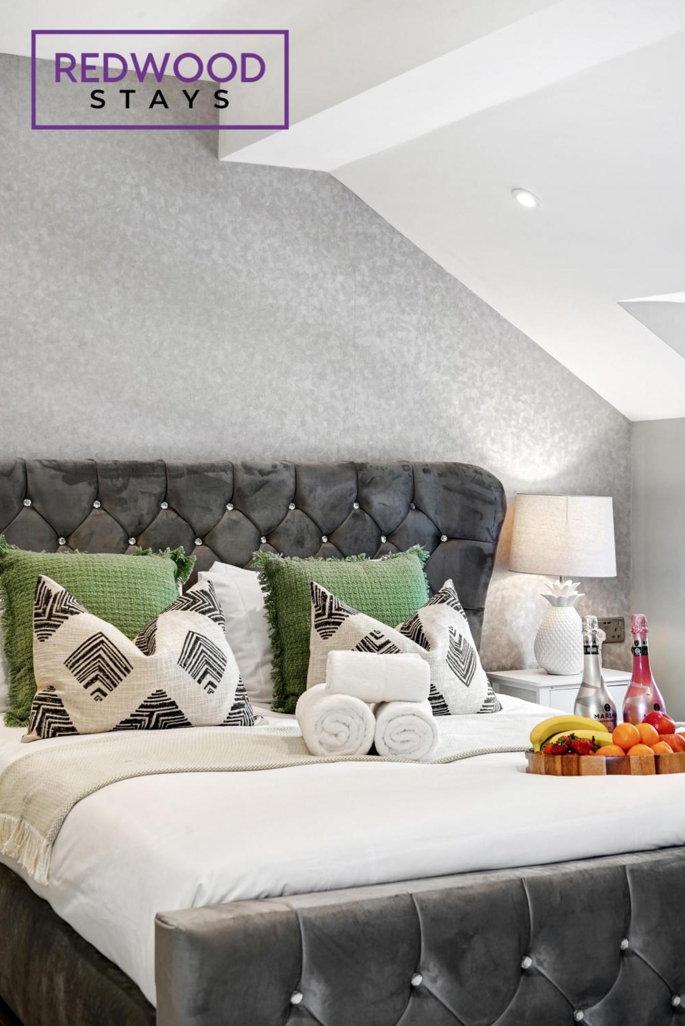 Top Quality 2 Bed 1 Bath Apartments For Contractors By Redwood Stays Reading Zewnętrze zdjęcie